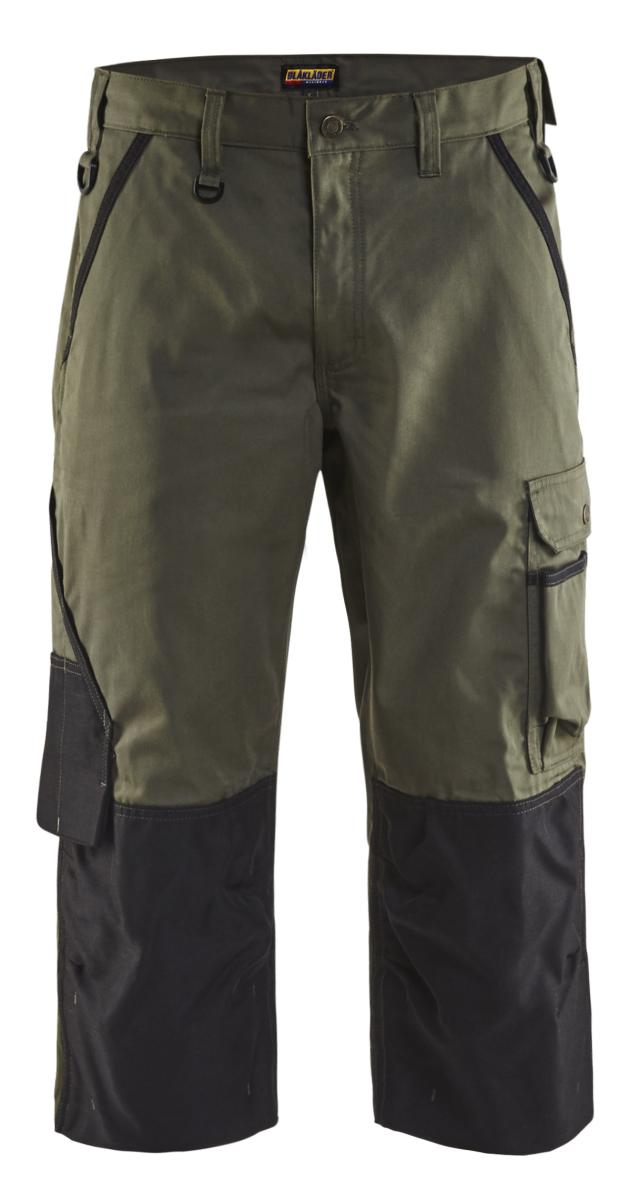 Blåkläder Garden Knickers Army grøn/sort