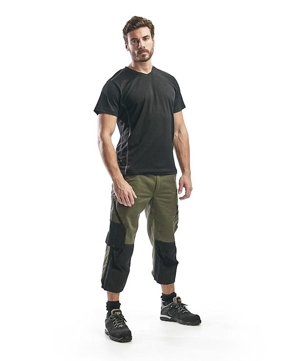 Blåkläder Garden Knickers Army grøn/sort