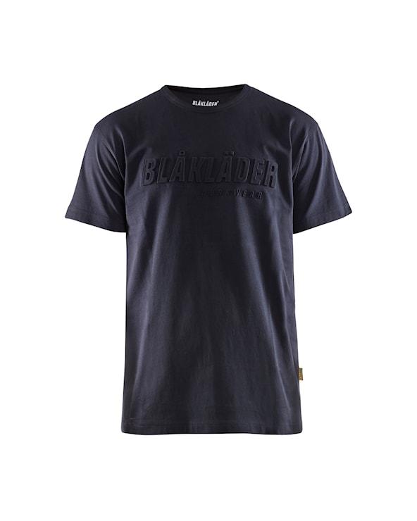 Blåkläder Bomulds T-shirt 3D Mørk Marineblå
