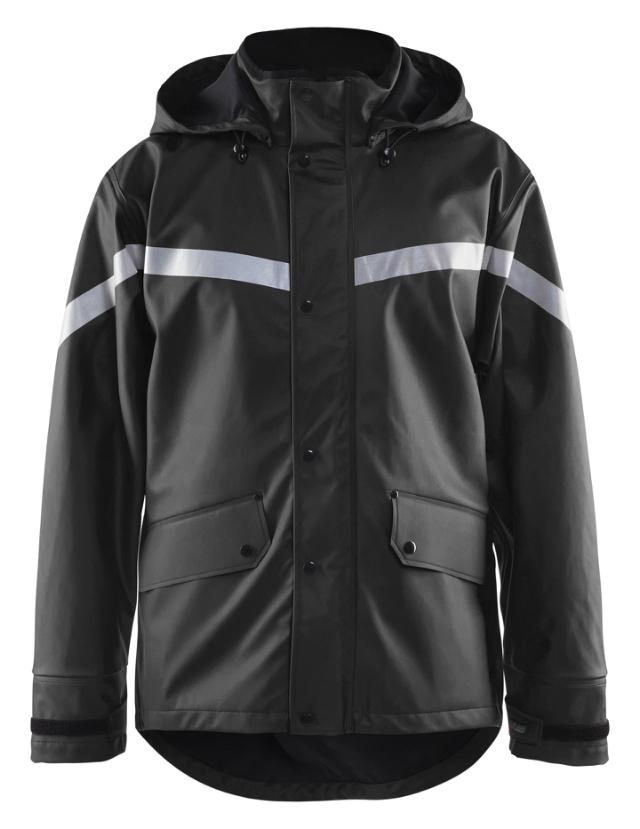 Blåkläder Regnjakke Level 2 SORT