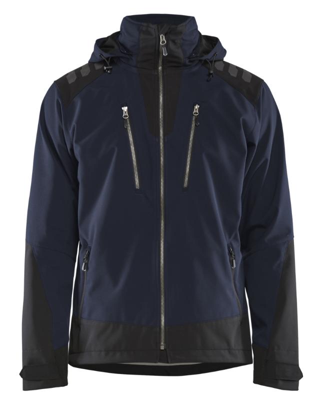 Blåkläder Softshell Jakke Mørk Marineblå/Sort