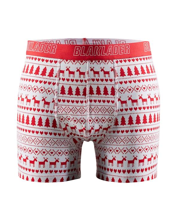 Blåkläder Christmas Boxershorts Rød/Grøn 2 Pak