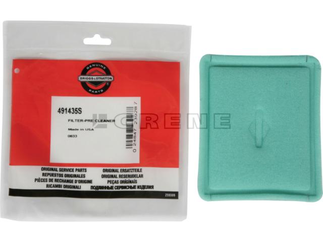 B&S forfilter 491435S