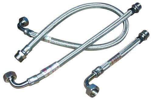 Monteringsslange Vinkel Rustfri 30cm