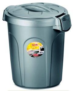 Jerry Fodertønde med låg og låsehåndtag 8 liter