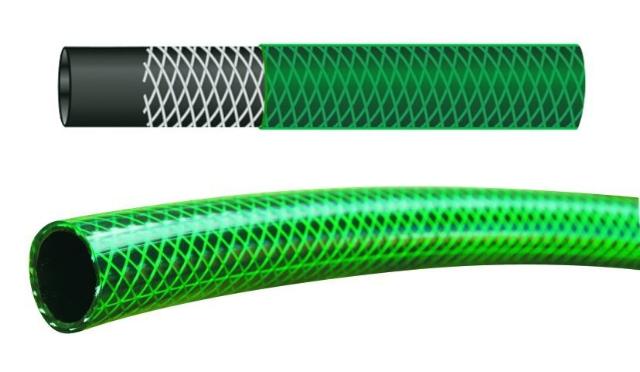Ryom Vandslange 3/4' Armeret 3-lag grøn 50 m.