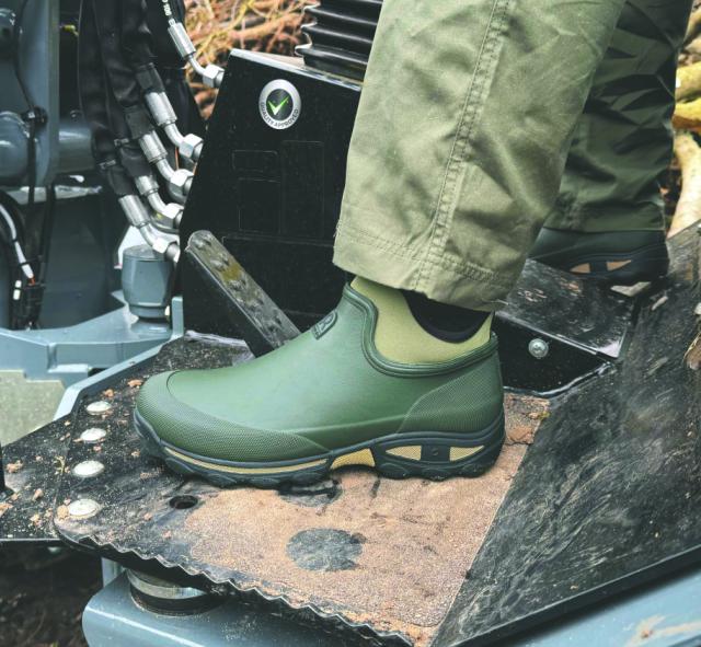 Ryom Ankelstøvle Gummi/Neopren Khaki