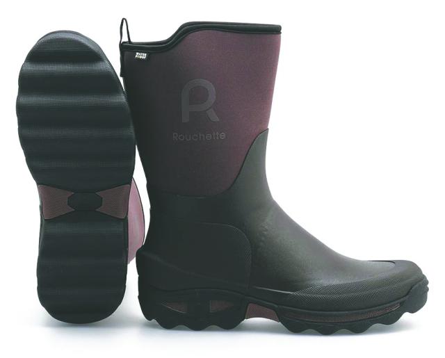 Rouchette Støvle Lang Gummi/Neopren Brun