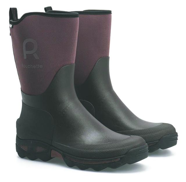 Rouchette Støvle Lang Gummi/Neopren Brun