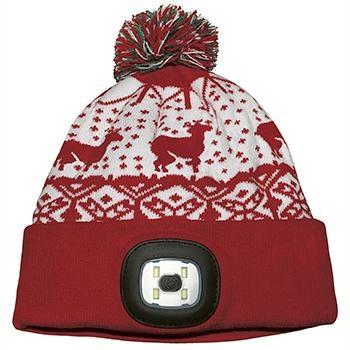 Strikhue m/genopladelig LED