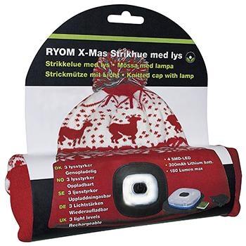 Strikhue m/genopladelig LED