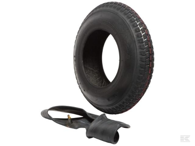 Dæk 400X8-4P M/Slang