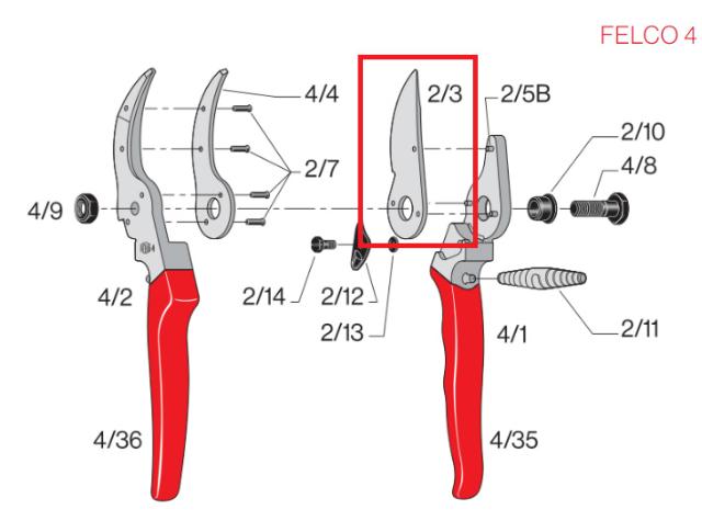 Felco 6/91 Fjedersæt (2x 6/11)