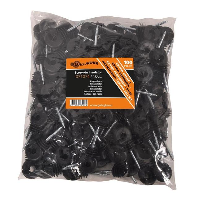 Gallagher Ringisolator 100 stk