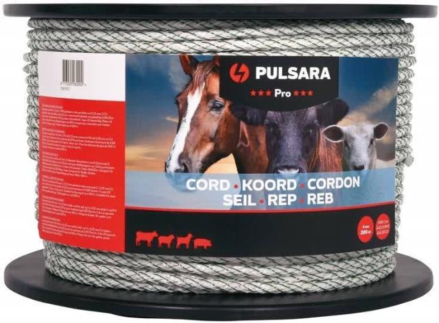Pulsara Pro Reb 4mm Hvid 500m