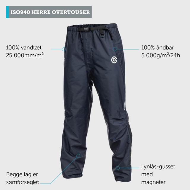 Betacraft ISO940 Herre Overtræksbuks Sort