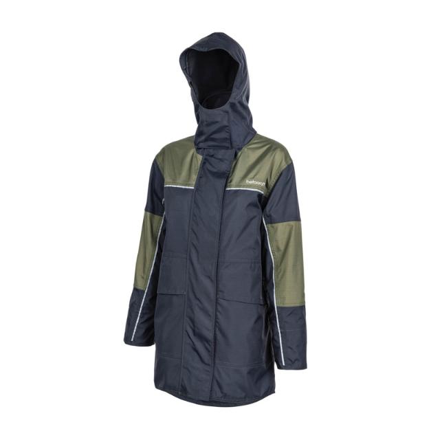 Betacraft ISO940 Dame Parka Regnjakke Sort