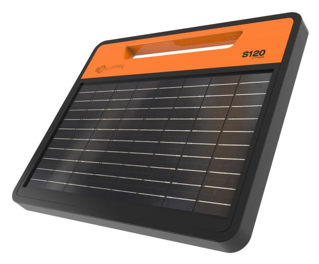 Gallagher S120li Solcelle spændingsgiver med batteri (1,2J - Solcelle)