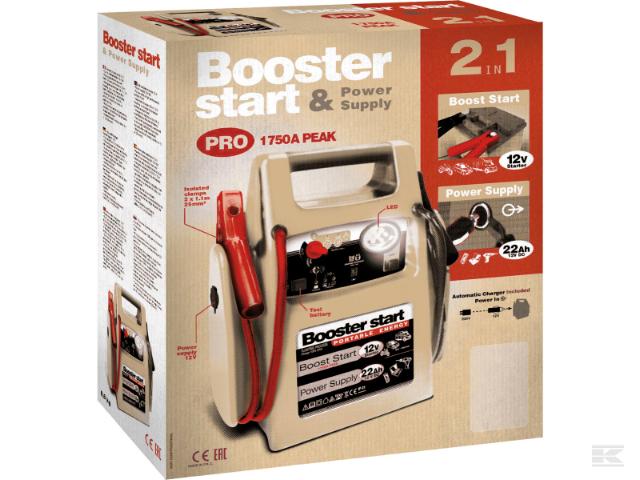 Booster/strømforsyning 12 V GYSPACK PRO