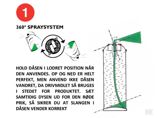 Galvacolor Rød RAL 3000 500 ml
