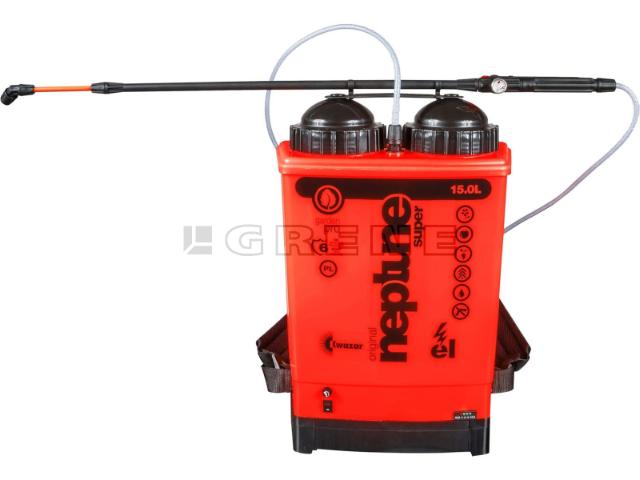 Kwazar 15 ltr. el-rygsprøjte