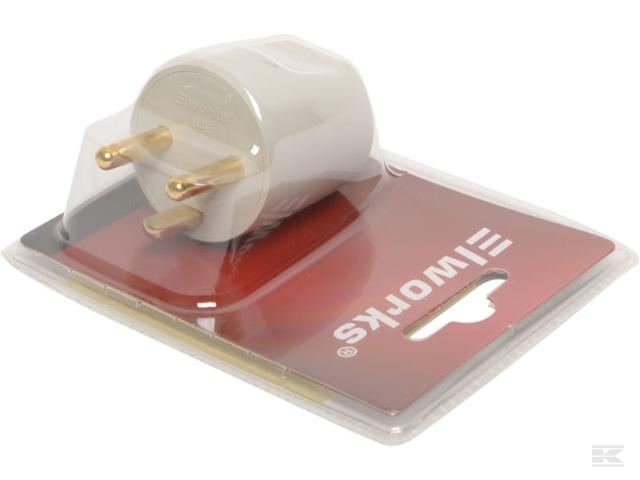 Stikprop rund med jord grå SB pakning