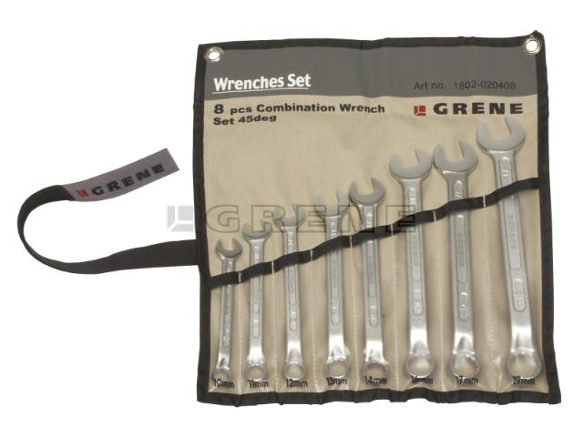 Grene ringgaffelnøglesæt