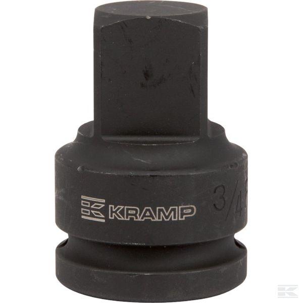Slagadapter 3/4' indv. - 1' udv.