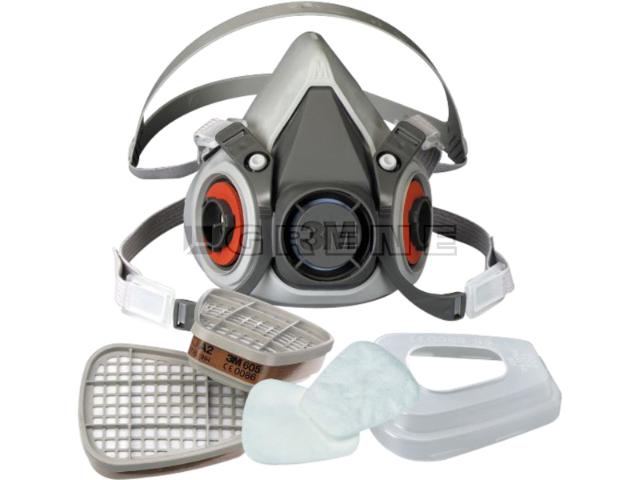 3M Komplet 3M6223M Halvmaske