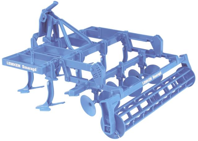 Bruder 02329 Lemken grubber