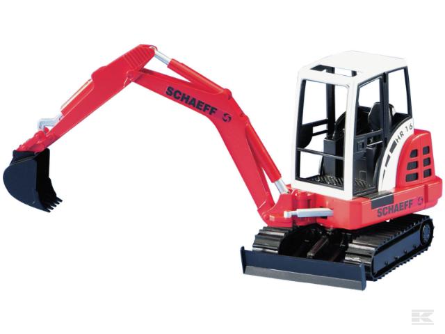 Bruder 02432 legetøjs minigraver Schaeff