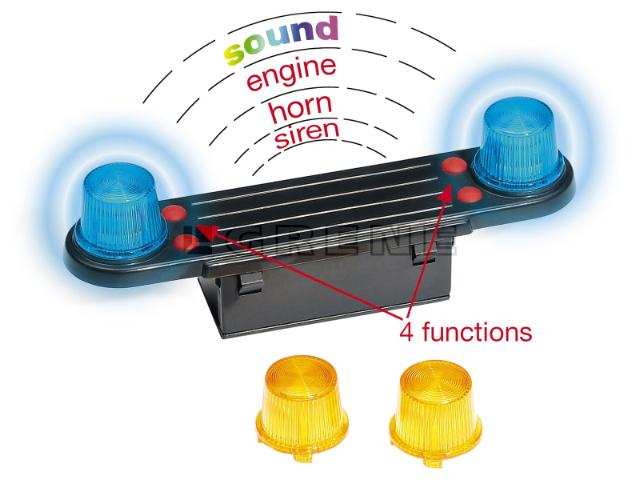 Bruder 02801 lys og lyd modul 