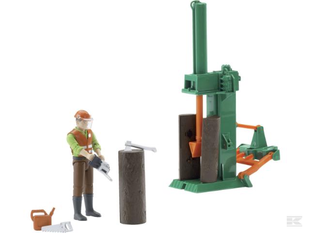 Bruder 62650 Skovarbejder inkl. Tilbehør