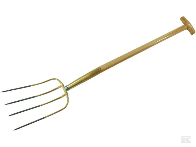 Spredegreb 4 tænder med 90 cm skaft m/ T-håndtag