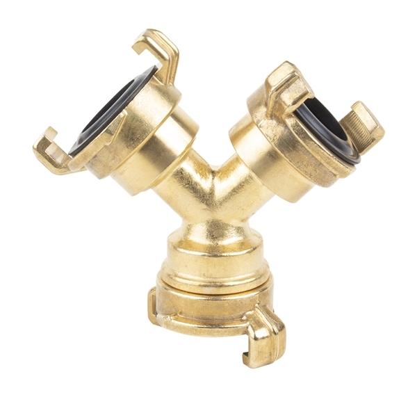 Geka Y-stykke 3/4' m/ Koblinger