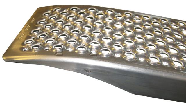 Aluramper - 2,5 mtr. lige