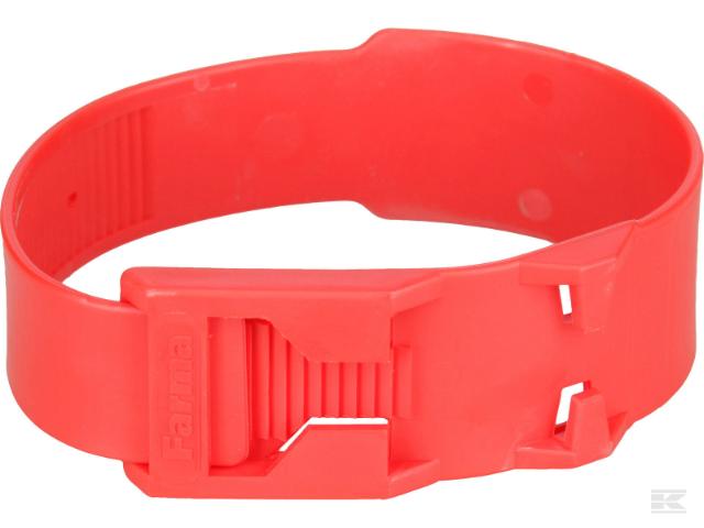 Ankelbånd Rød Plast 37 cm