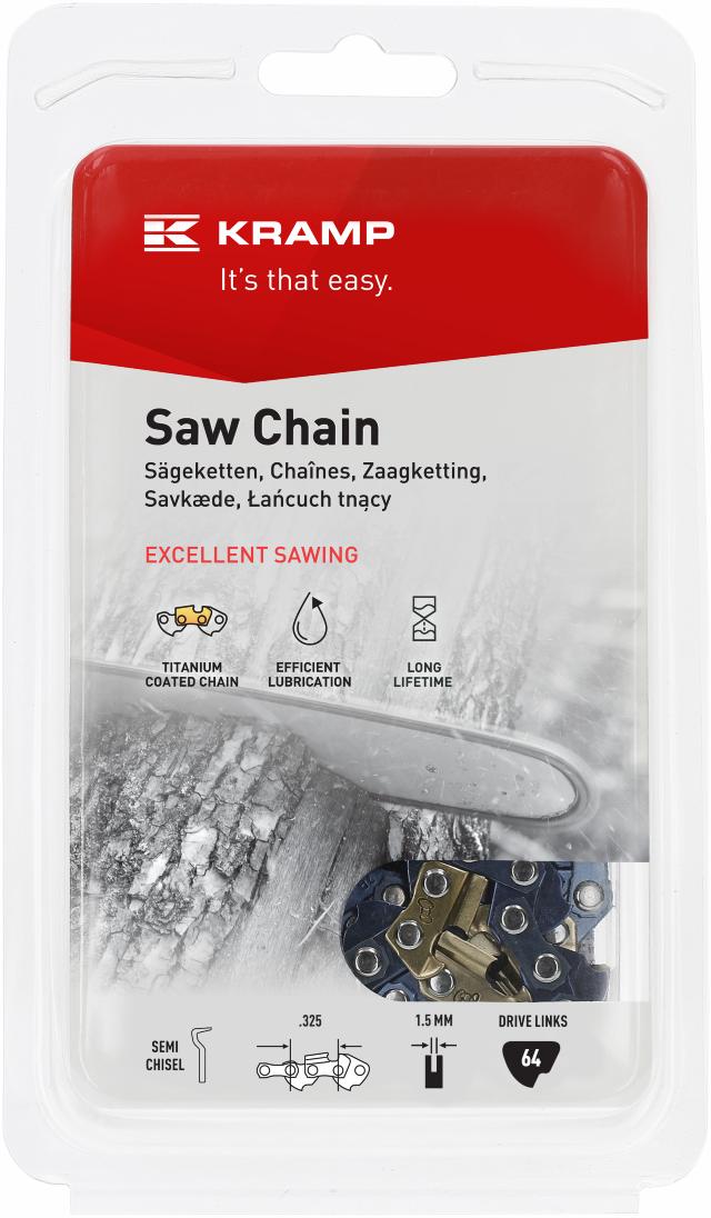 Kramp Savkæde halvmejsel SC 0,325' 1,5 mm 64 DL