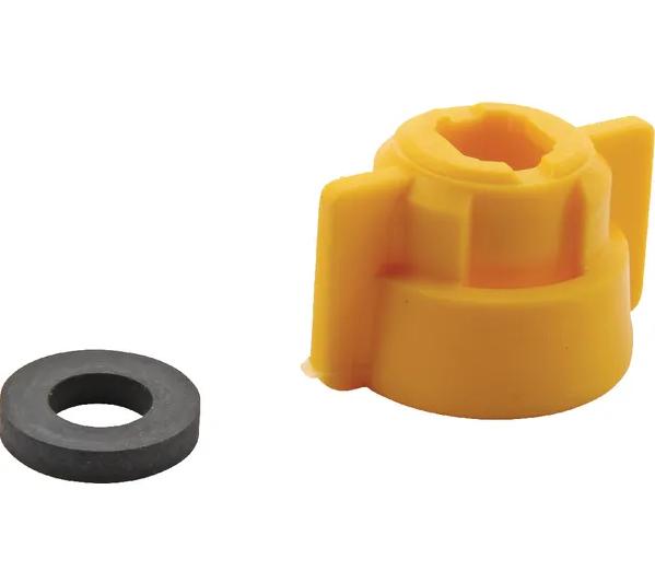 Dyseholder m/ Pakning Gul