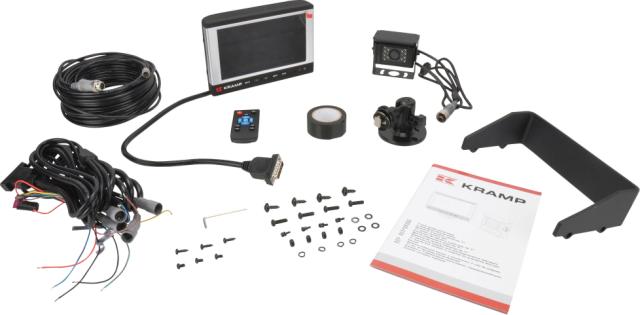 7' Quad TFT kamerasystem