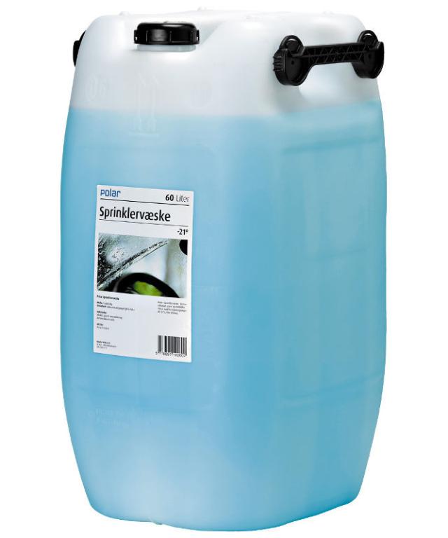 Polar sprinklervæske 60 ltr., inkl pant 