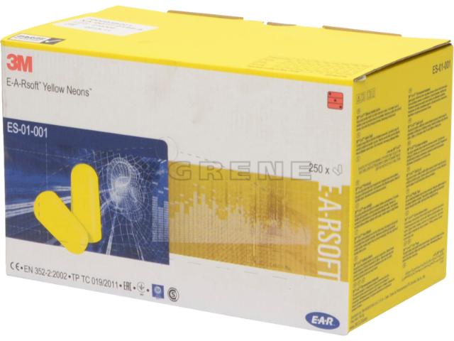 Ørepropper Ear Earsoft 250 x 1 par