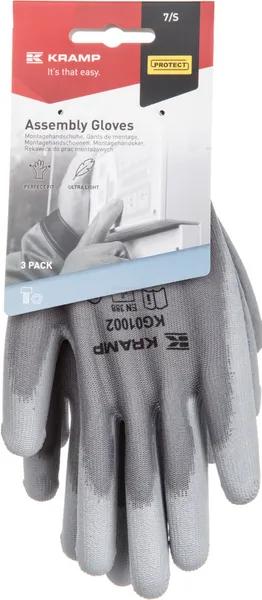 Kramp Montagehandske 1.002 3-pak