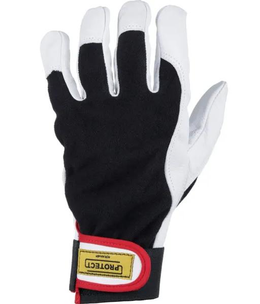 Kramp 3.006 Montagehandske Gedeskind med Velcrolukning