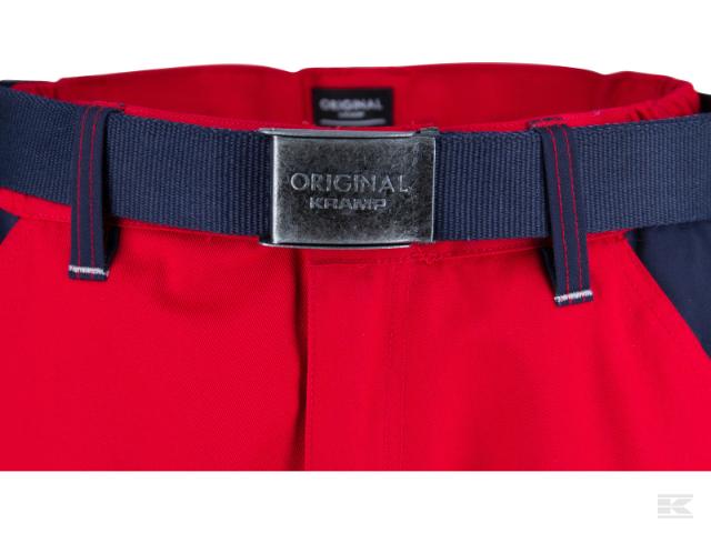Kramp Original Arbejdsbukser Rød/Marine