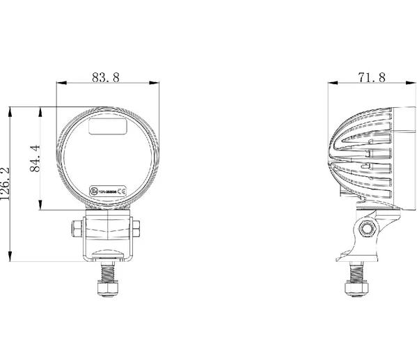 Kramp Arbejdslygte LED 4000 Lumen