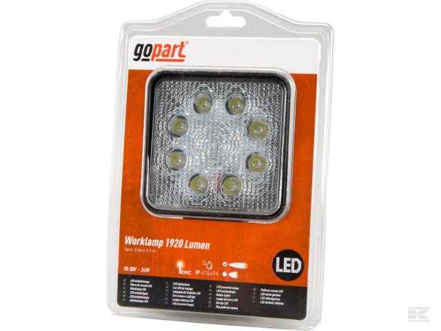 GoPart LED Arbejdslygte 1920 Lumen Fjernområde