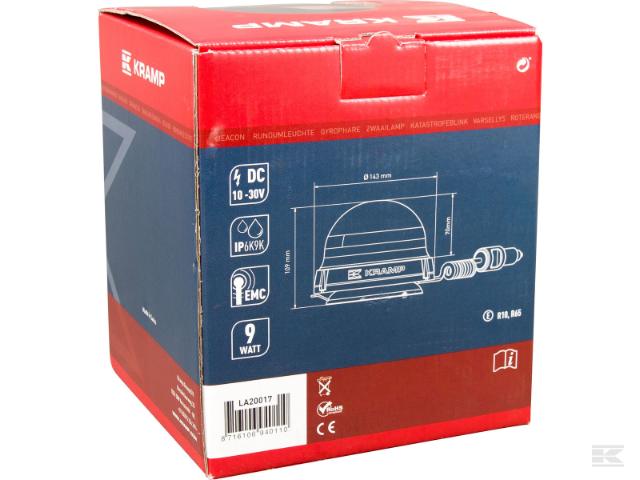 Kramp LED Rotorblink m/ manget og cigarstik