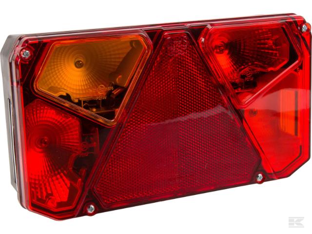 Kramp Baglygte 5-pin inkl. pære venstre - 12V