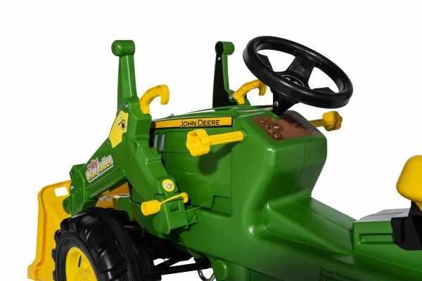 RollyToys 730034 Pedaltraktor John Deere 7310R med Frontlæsser